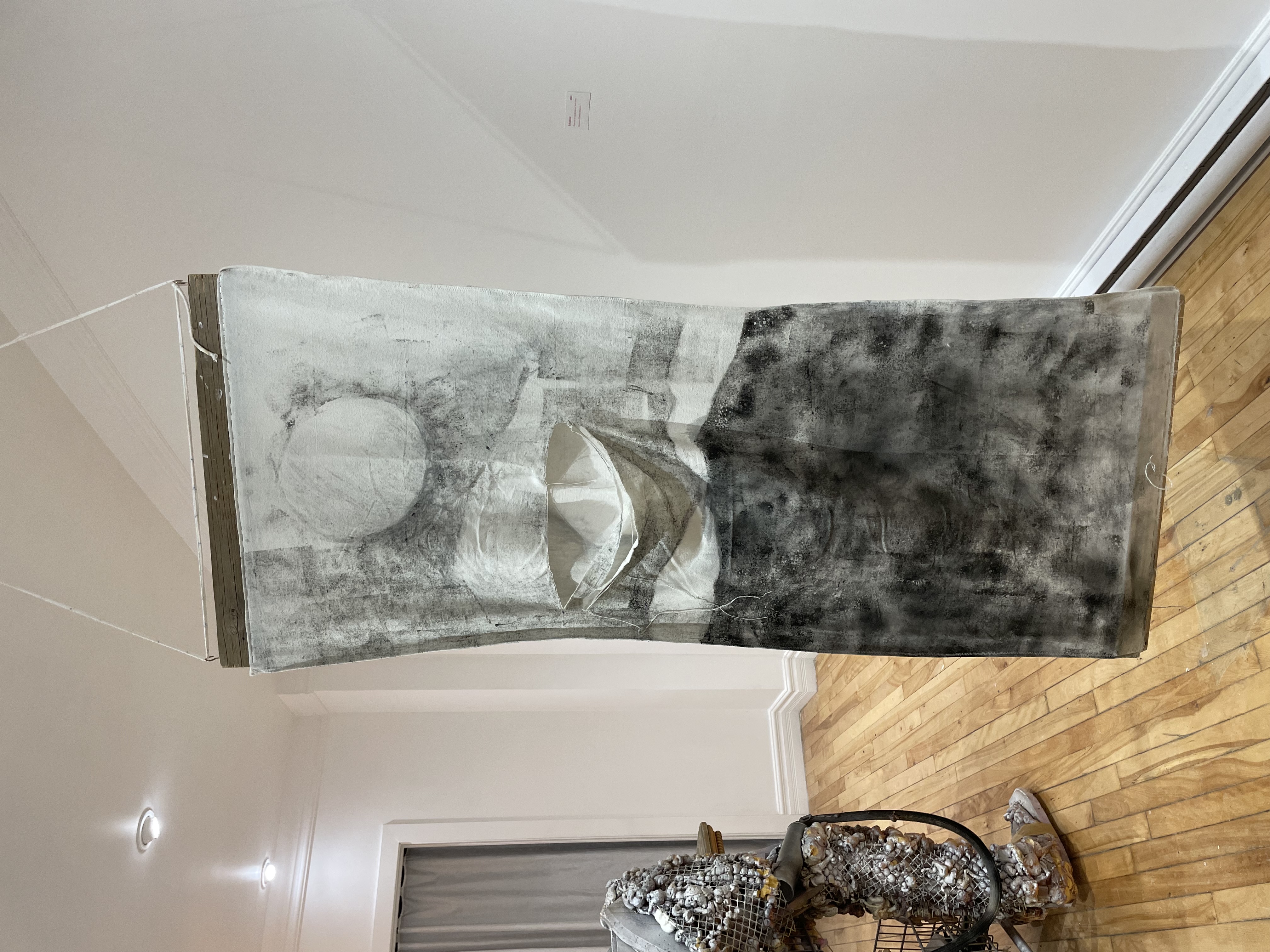 mixed media found object sculpture